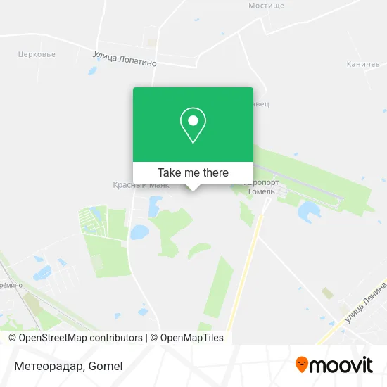 Метеорадар map
