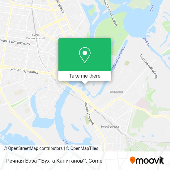 Речная База ""Бухта Капитанов"" map