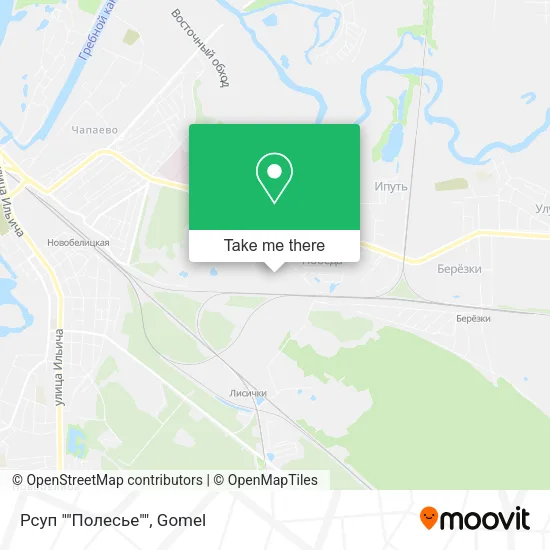 Рсуп ""Полесье"" map