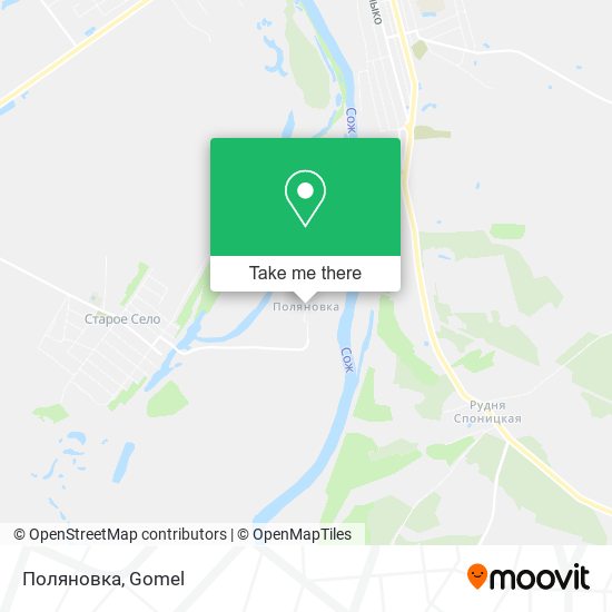 Поляновка map