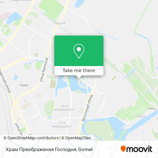 Храм Преображения Господня map
