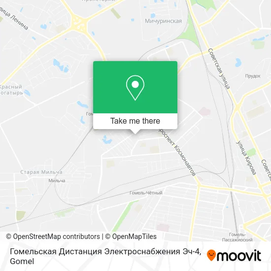 Гомельская Дистанция Электроснабжения Эч-4 map