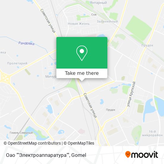 Оао ""Электроаппаратура"" map