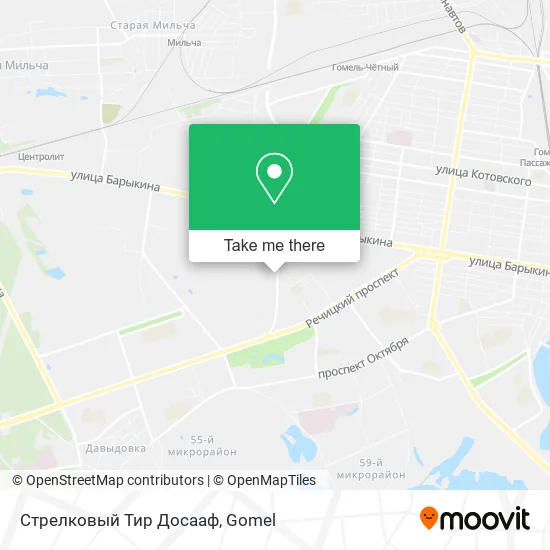 Стрелковый Тир Досааф map