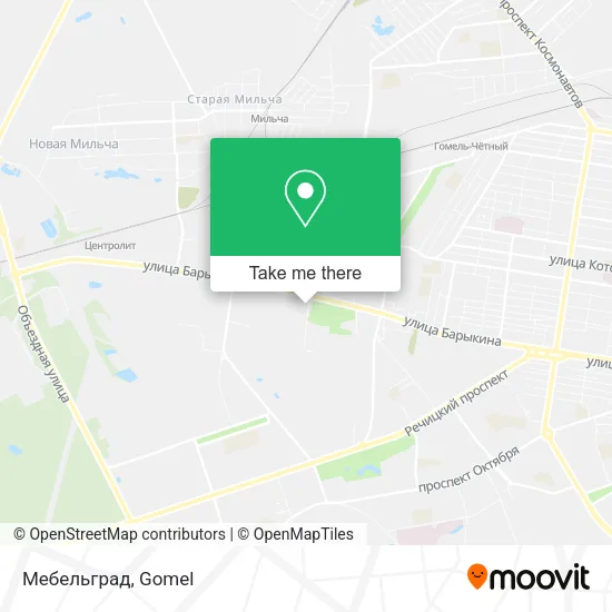 Мебельград map