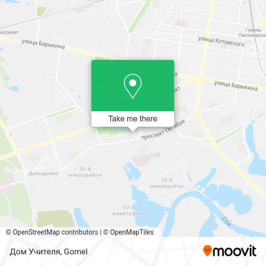 Дом Учителя map