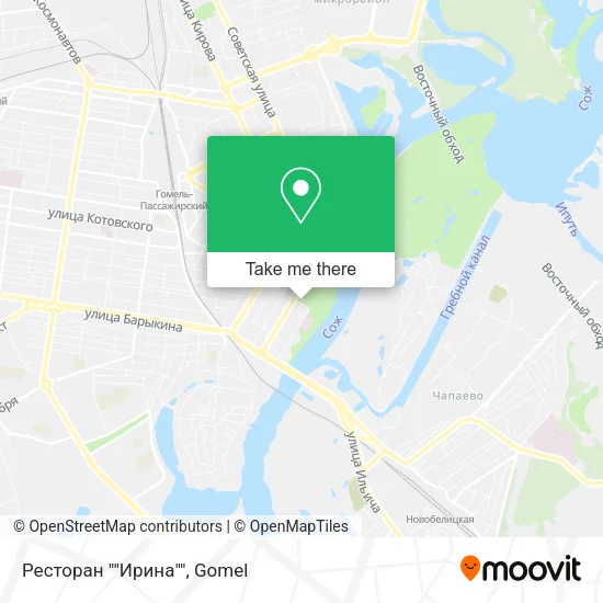 Ресторан ""Ирина"" map