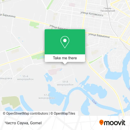 Чисто Сауна map