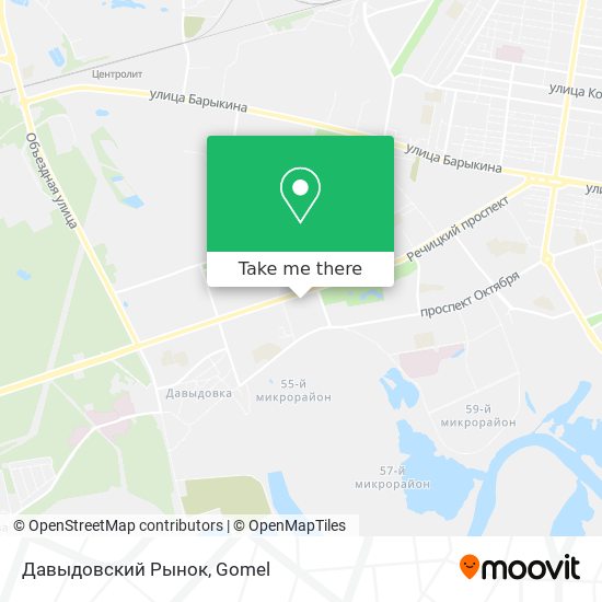 Давыдовский Рынок map