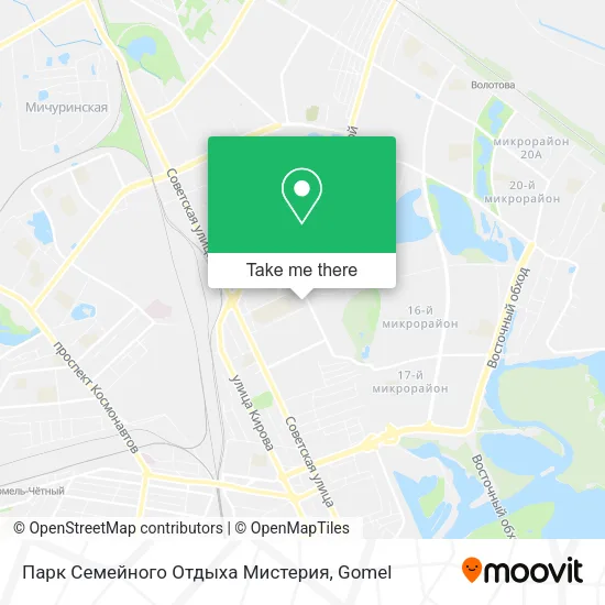 Парк Семейного Отдыха Мистерия map