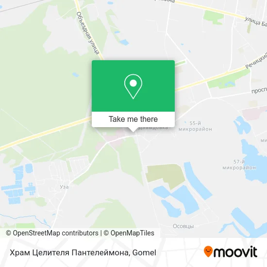 Храм Целителя Пантелеймона map