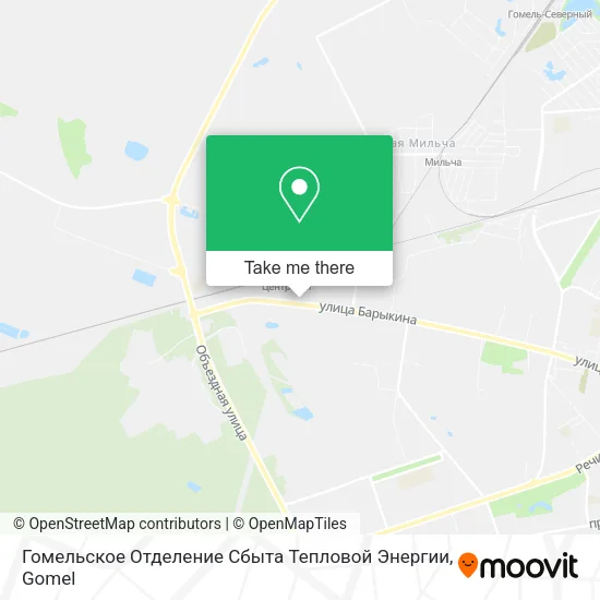 Гомельское Отделение Сбыта Тепловой Энергии map