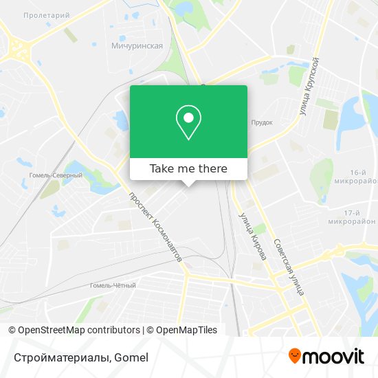 Стройматериалы map