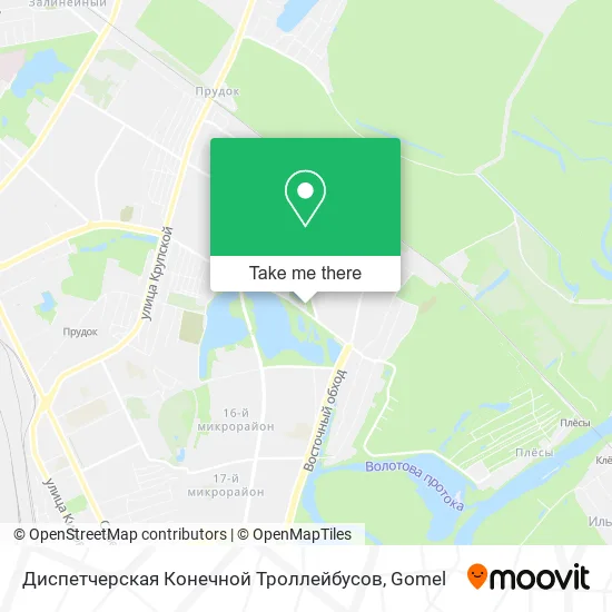 Диспетчерская Конечной Троллейбусов map