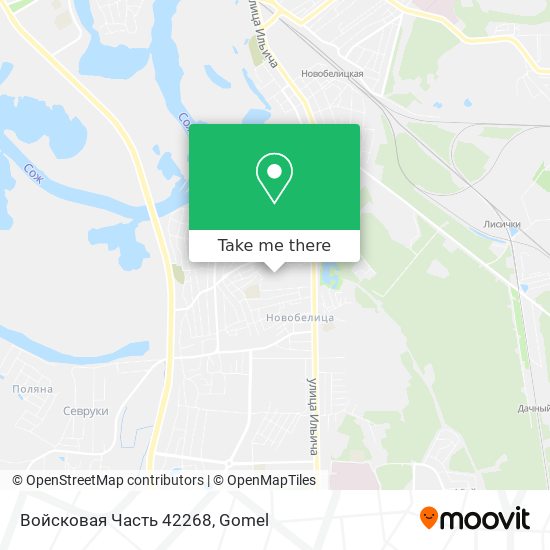 Войсковая Часть 42268 map