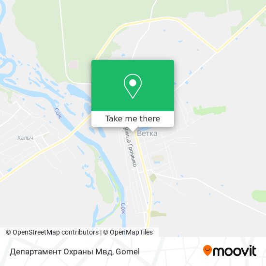 Департамент Охраны Мвд map