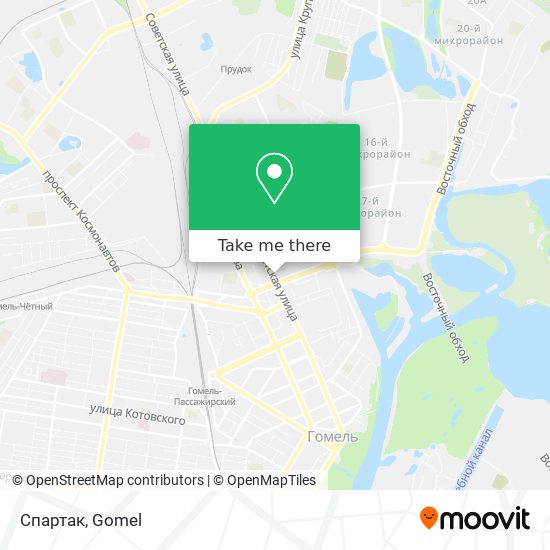 Спартак map