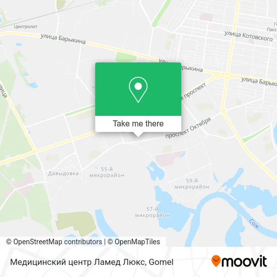 Медицинский центр Ламед Люкс map