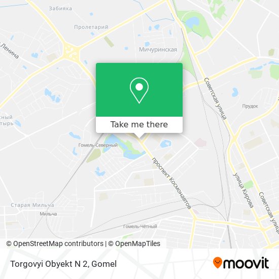 Torgovyi Obyekt N 2 map