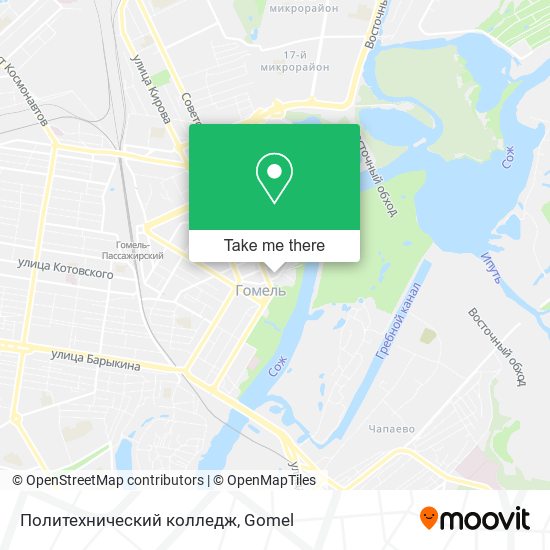 Политехнический колледж map