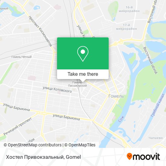 Хостел Привокзальный map
