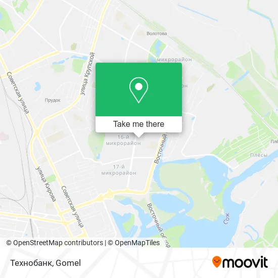 Технобанк map