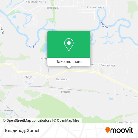 Владивад map
