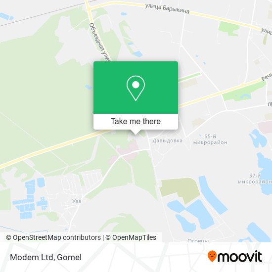 Modem Ltd map