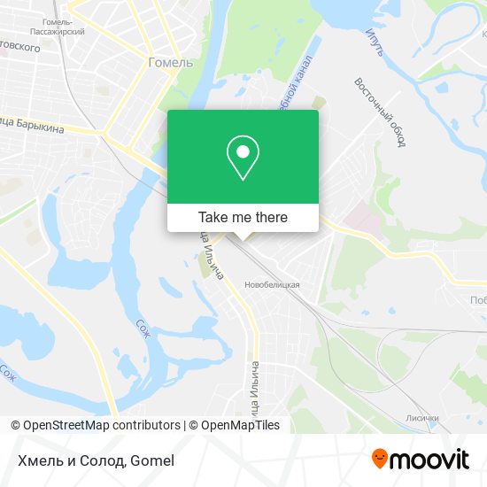 Хмель и Солод map