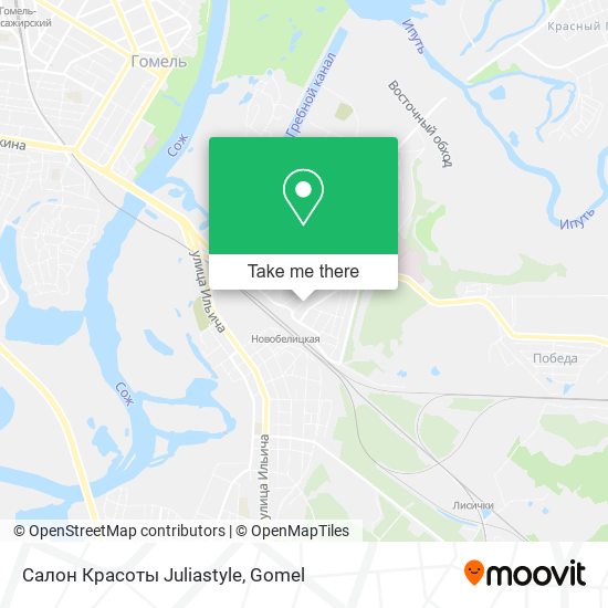 Салон Красоты Juliastyle map