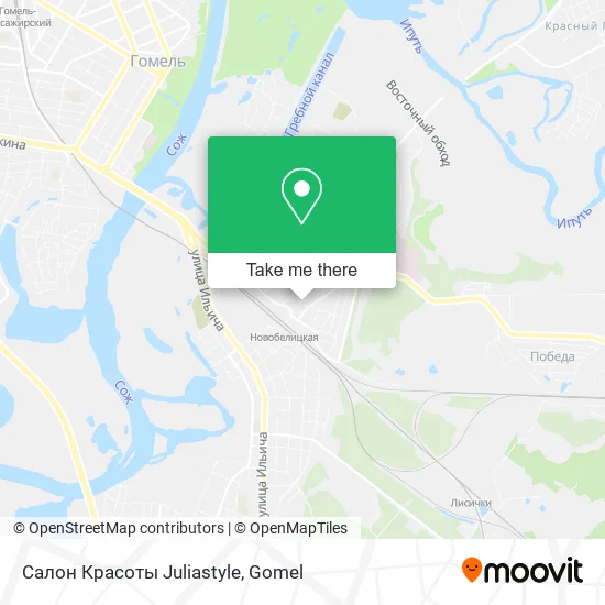 Салон Красоты Juliastyle map