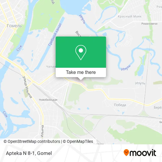 Apteka N 8-1 map