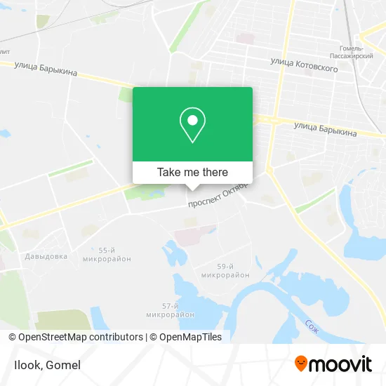 Ilook map