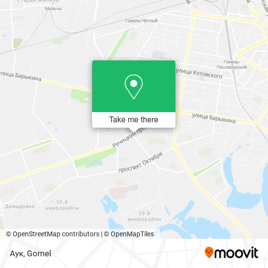 Аук map