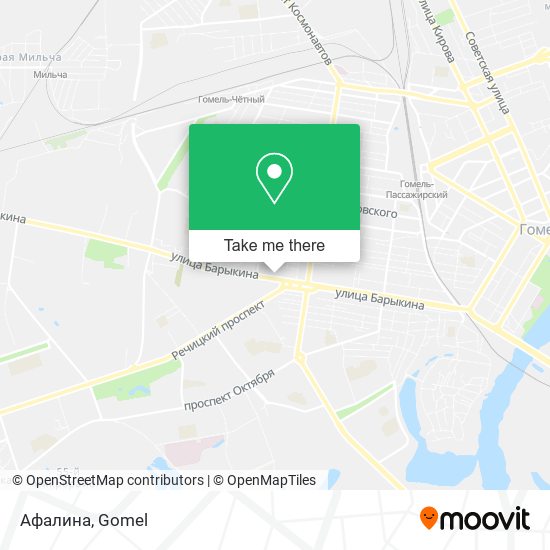 Афалина map