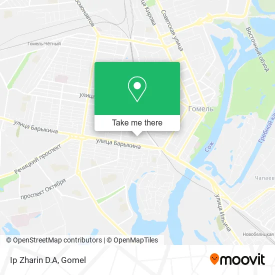 Ip Zharin D.A map