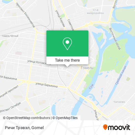 Ричи Трэвэл map