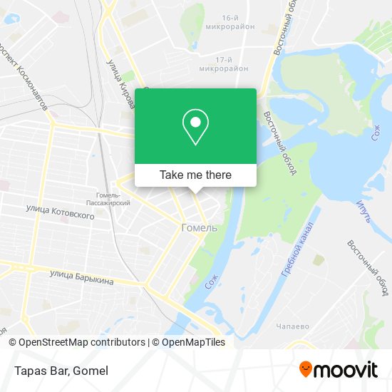 Tapas Bar map