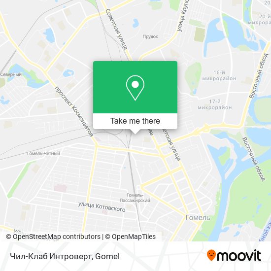 Чил-Клаб Интроверт map