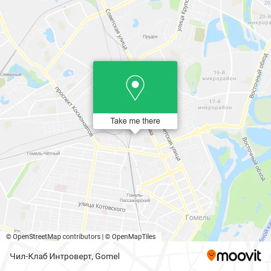 Чил-Клаб Интроверт map