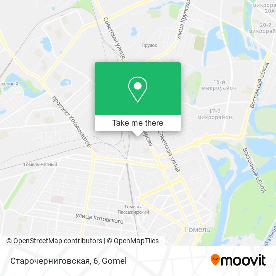 Старочерниговская, 6 map