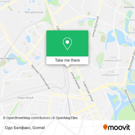 Одо Белфакс map