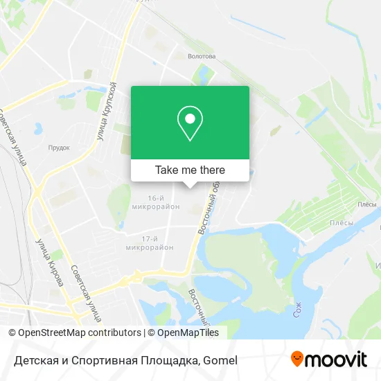 Детская и Спортивная Площадка map