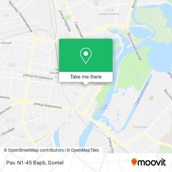 Pav. N1-45 Bapb map