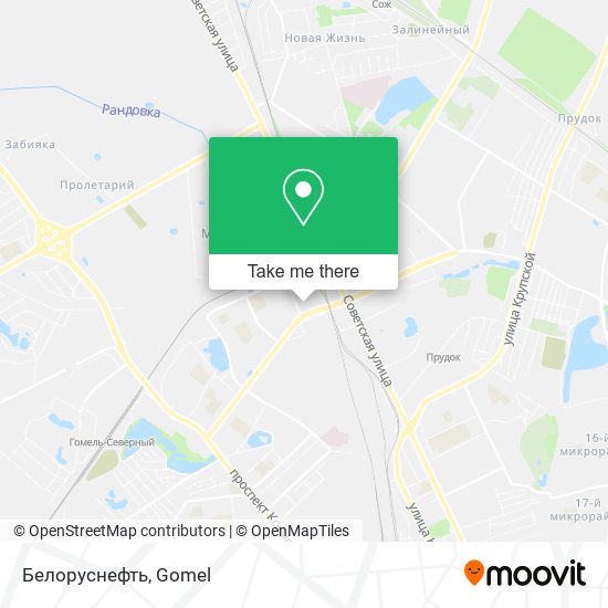 Белоруснефть map