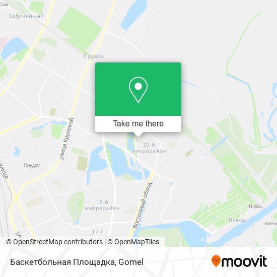 Баскетбольная Площадка map