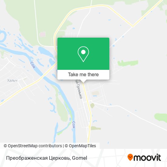 Преображенская Церковь map