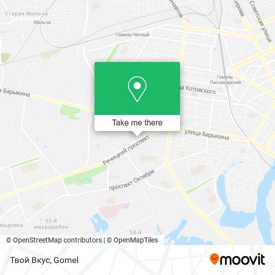 Твой Вкус map