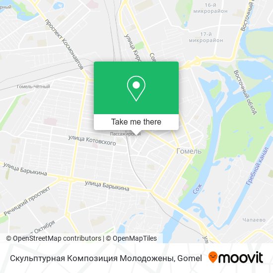 Скульптурная Композиция Молодожены map