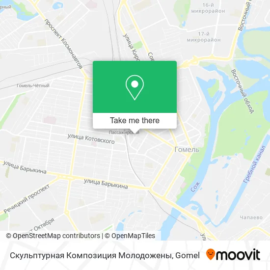 Скульптурная Композиция Молодожены map